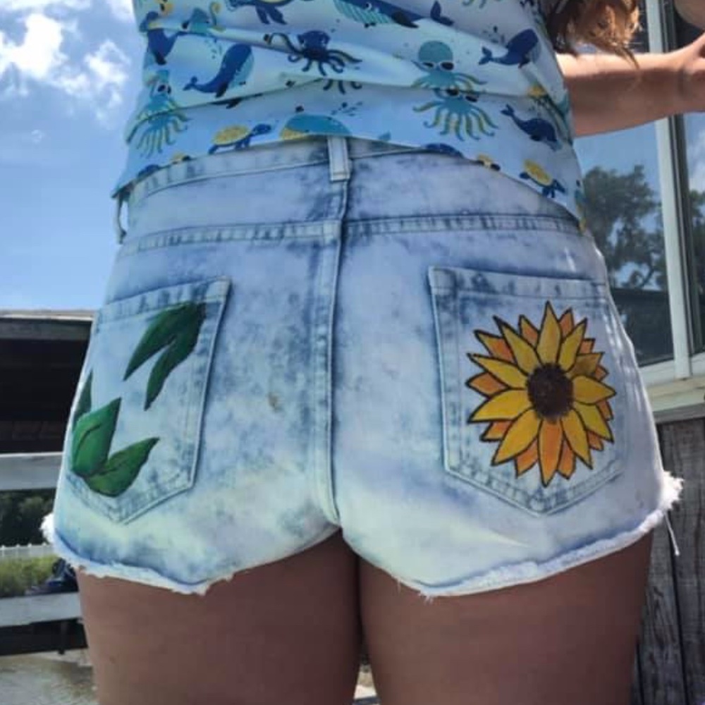 Painted Shorts
